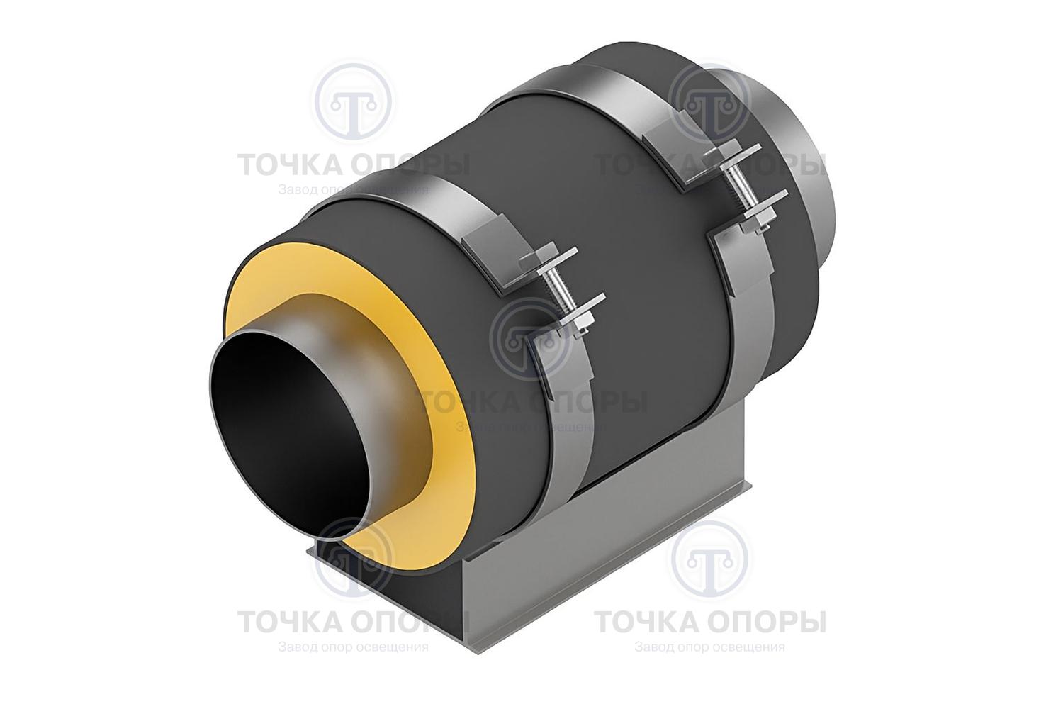 Скользящая опора СПО 133/225.150 подкладная для труб в ППУ