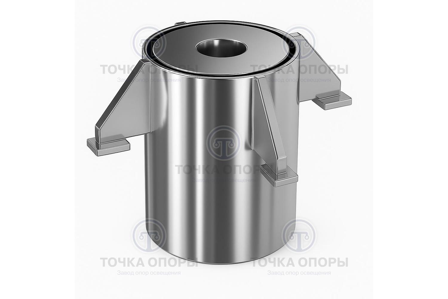 Втулка для прохода через перекрытие для крепления трубопроводов ТЭС и АЭС ОСТ 34-10-613-93