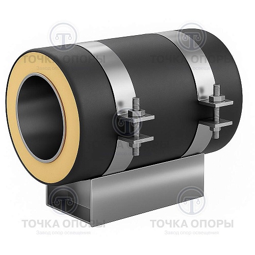 Скользящая опора СПОк 1020/1200.200 подкладная канальная для труб в ППУ